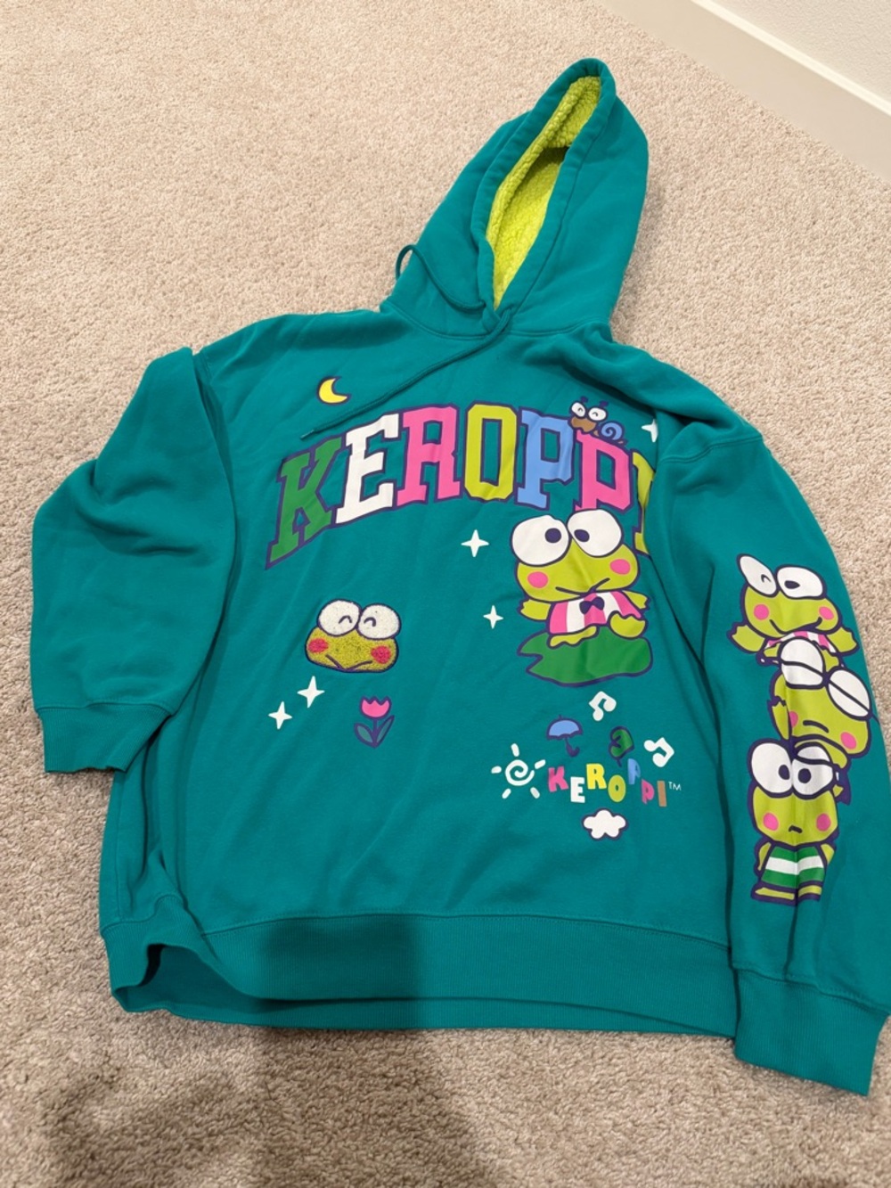 Keroppi Hoodie Sweatshirt